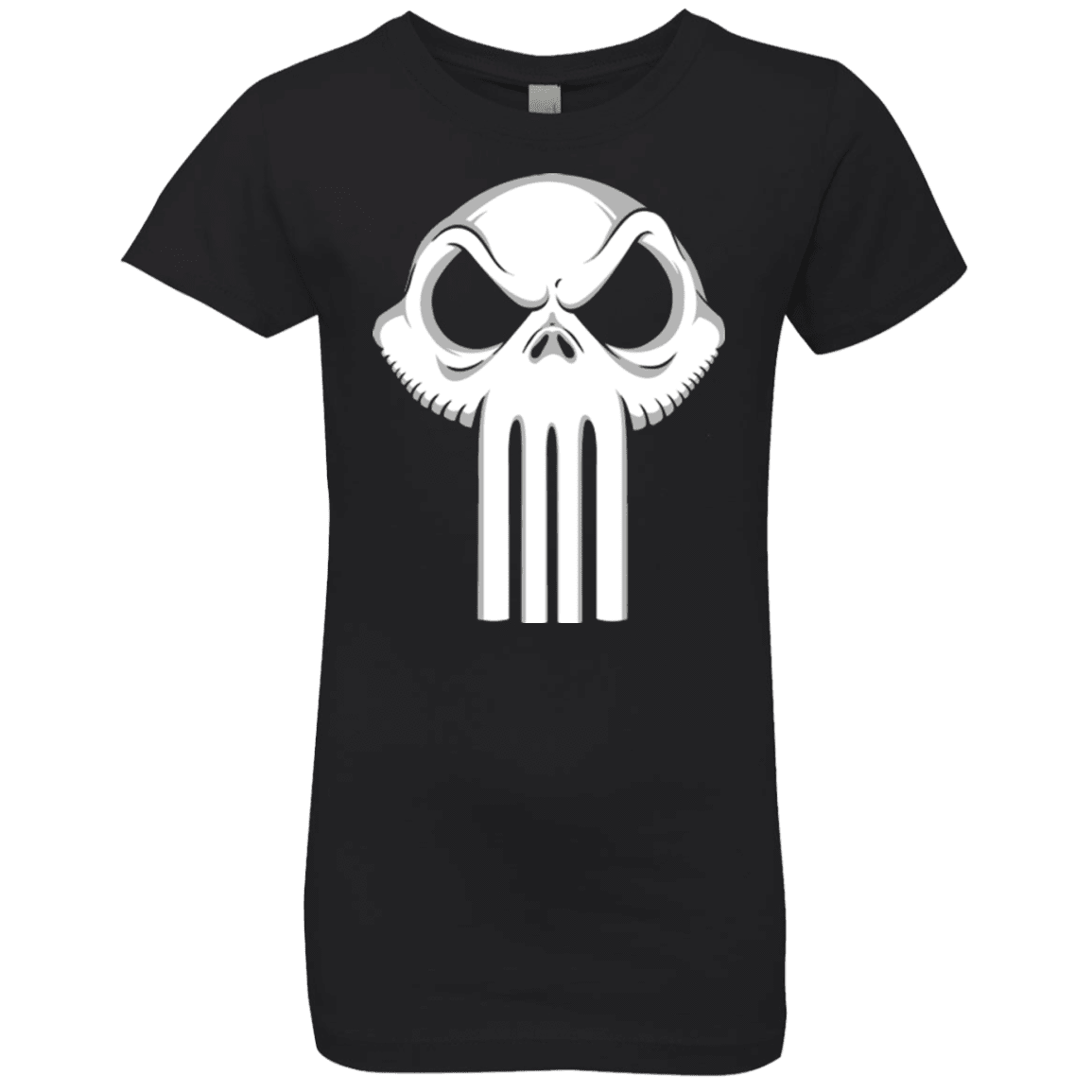 T-Shirts Black / YXS Punisher King Girls Premium T-Shirt