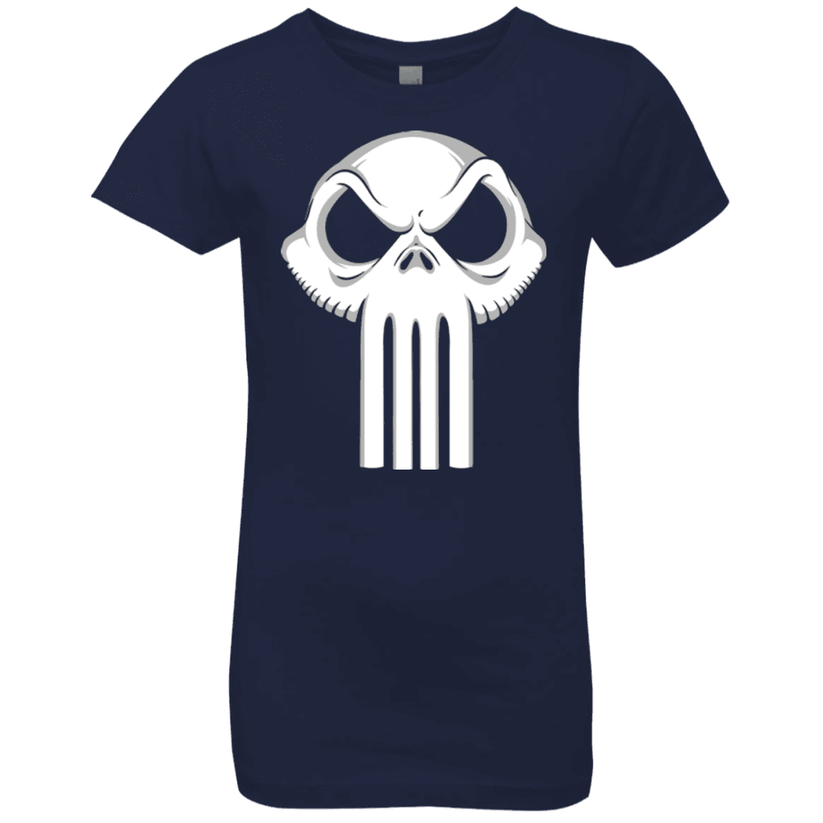 T-Shirts Midnight Navy / YXS Punisher King Girls Premium T-Shirt