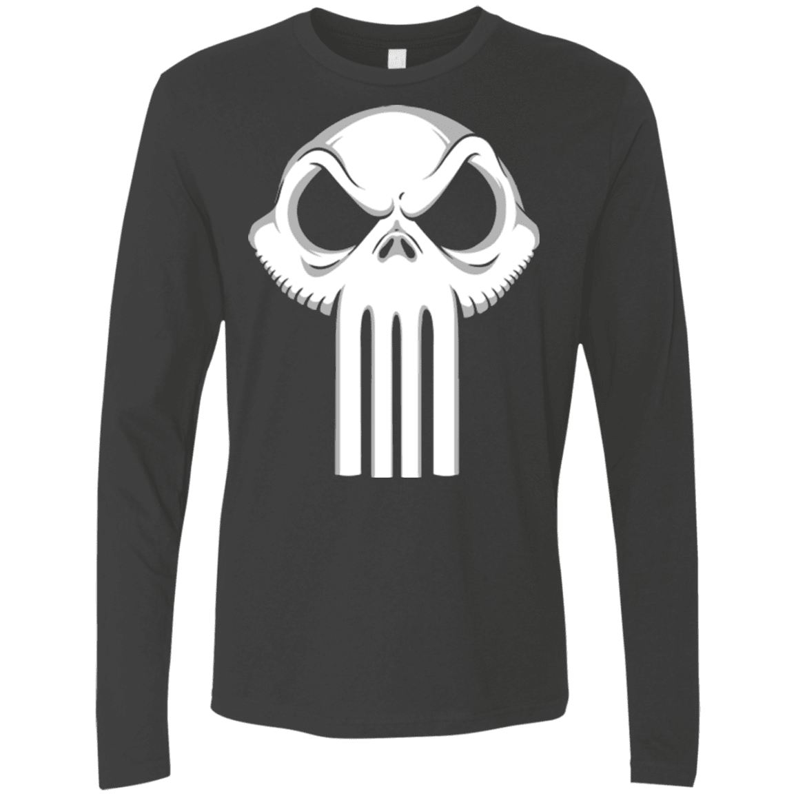 T-Shirts Heavy Metal / Small Punisher King Men's Premium Long Sleeve