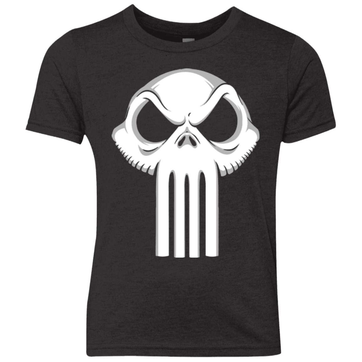 T-Shirts Vintage Black / YXS Punisher King Youth Triblend T-Shirt