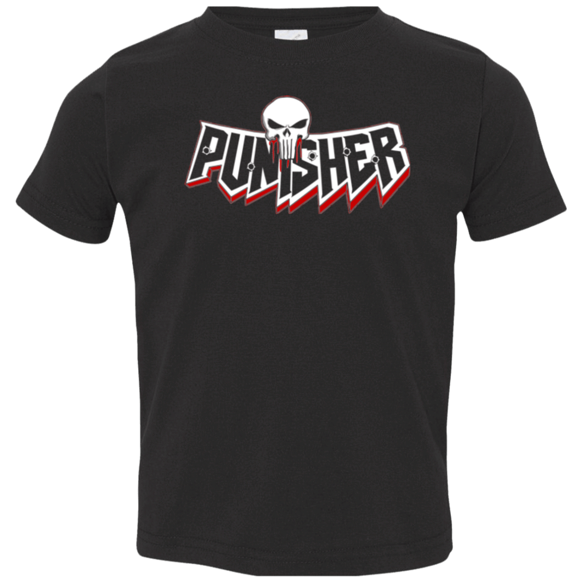 T-Shirts Black / 2T Punisher Toddler Premium T-Shirt