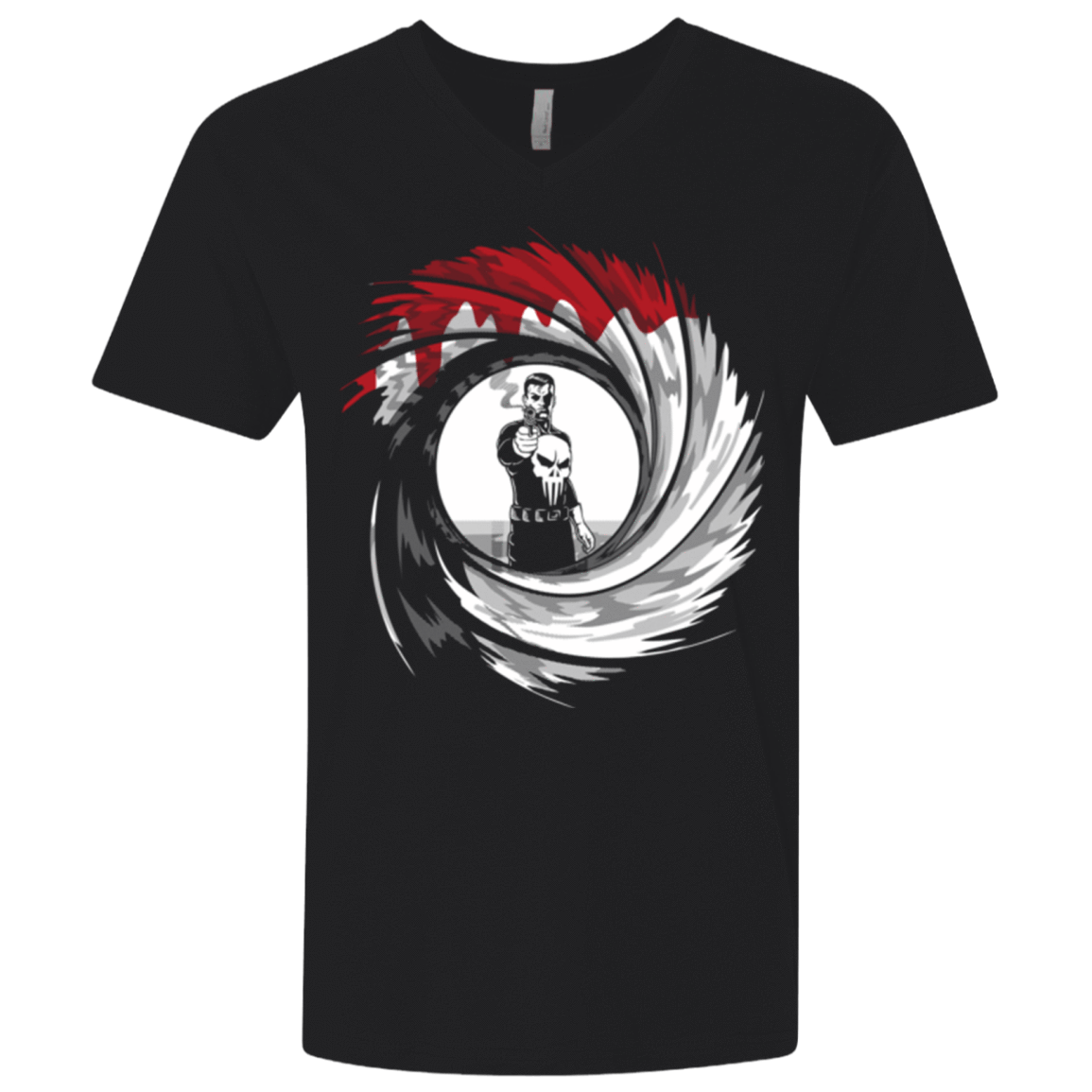 T-Shirts Black / X-Small Punishment Shot Men's Premium V-Neck