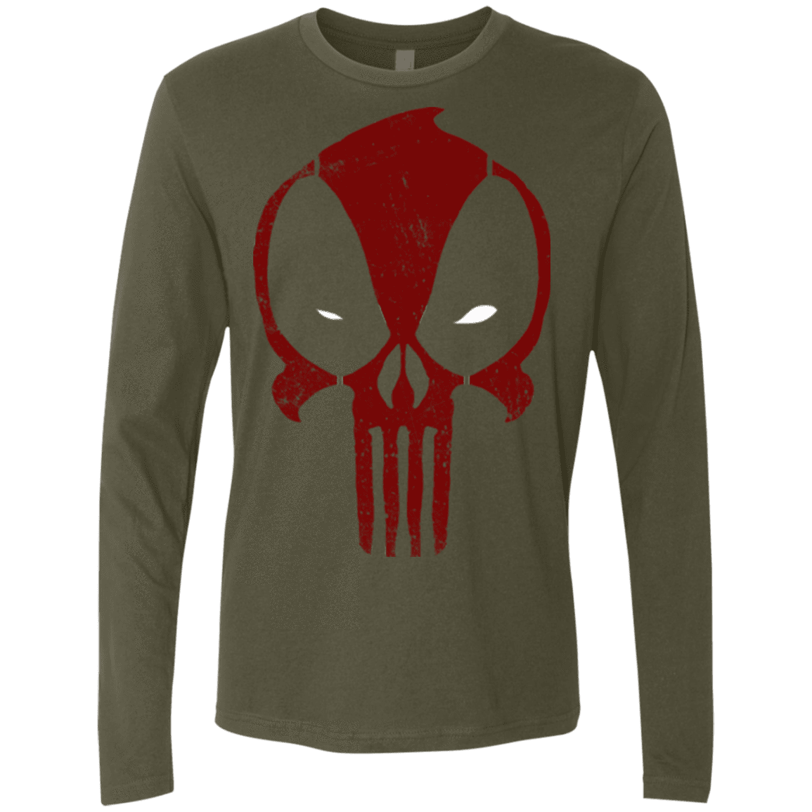T-Shirts Military Green / Small Punishpool Men's Premium Long Sleeve