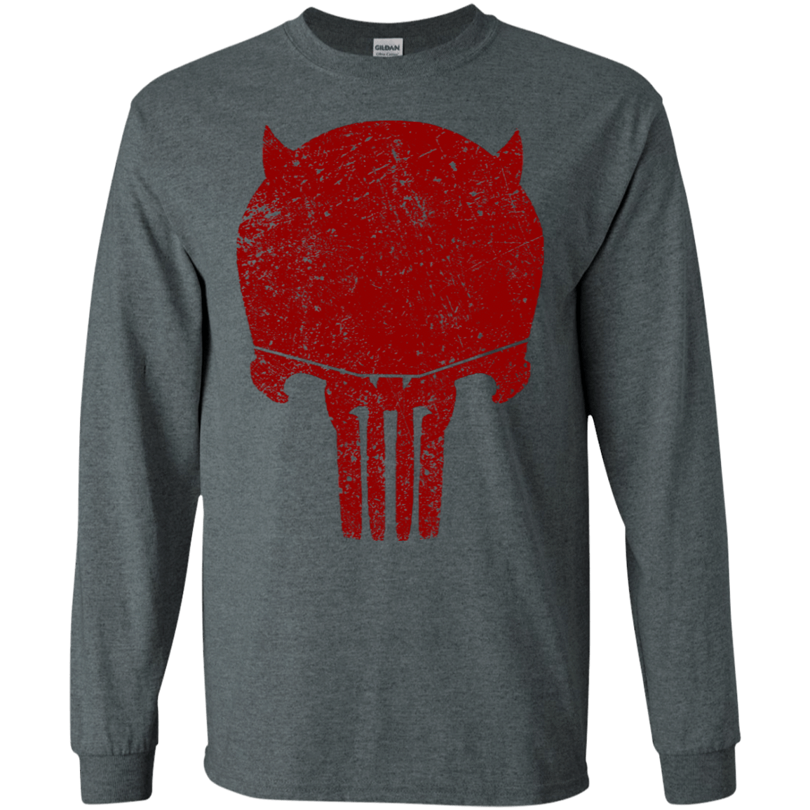 T-Shirts Dark Heather / S Punishurdock Men's Long Sleeve T-Shirt