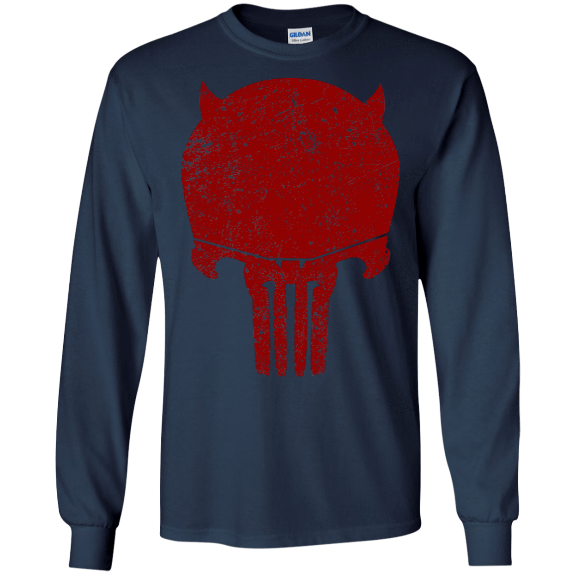T-Shirts Navy / S Punishurdock Men's Long Sleeve T-Shirt