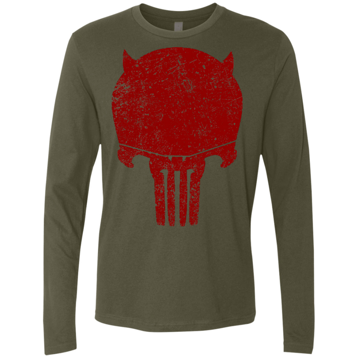 T-Shirts Military Green / S Punishurdock Men's Premium Long Sleeve