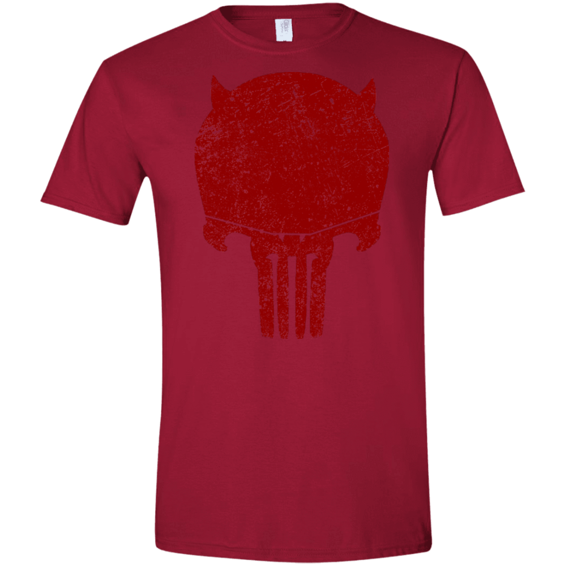 T-Shirts Cardinal Red / S Punishurdock Men's Semi-Fitted Softstyle