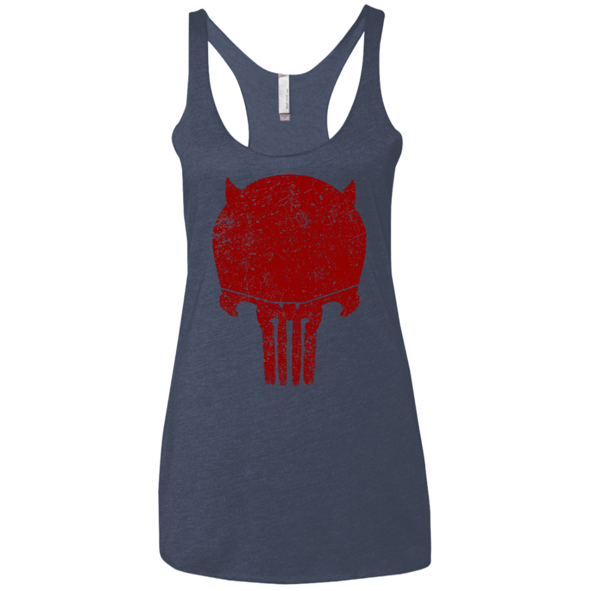 T-Shirts Vintage Navy / X-Small Punishurdock Women's Triblend Racerback Tank