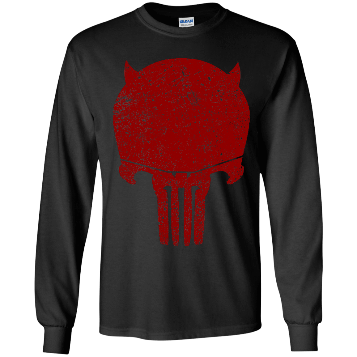 T-Shirts Black / YS Punishurdock Youth Long Sleeve T-Shirt