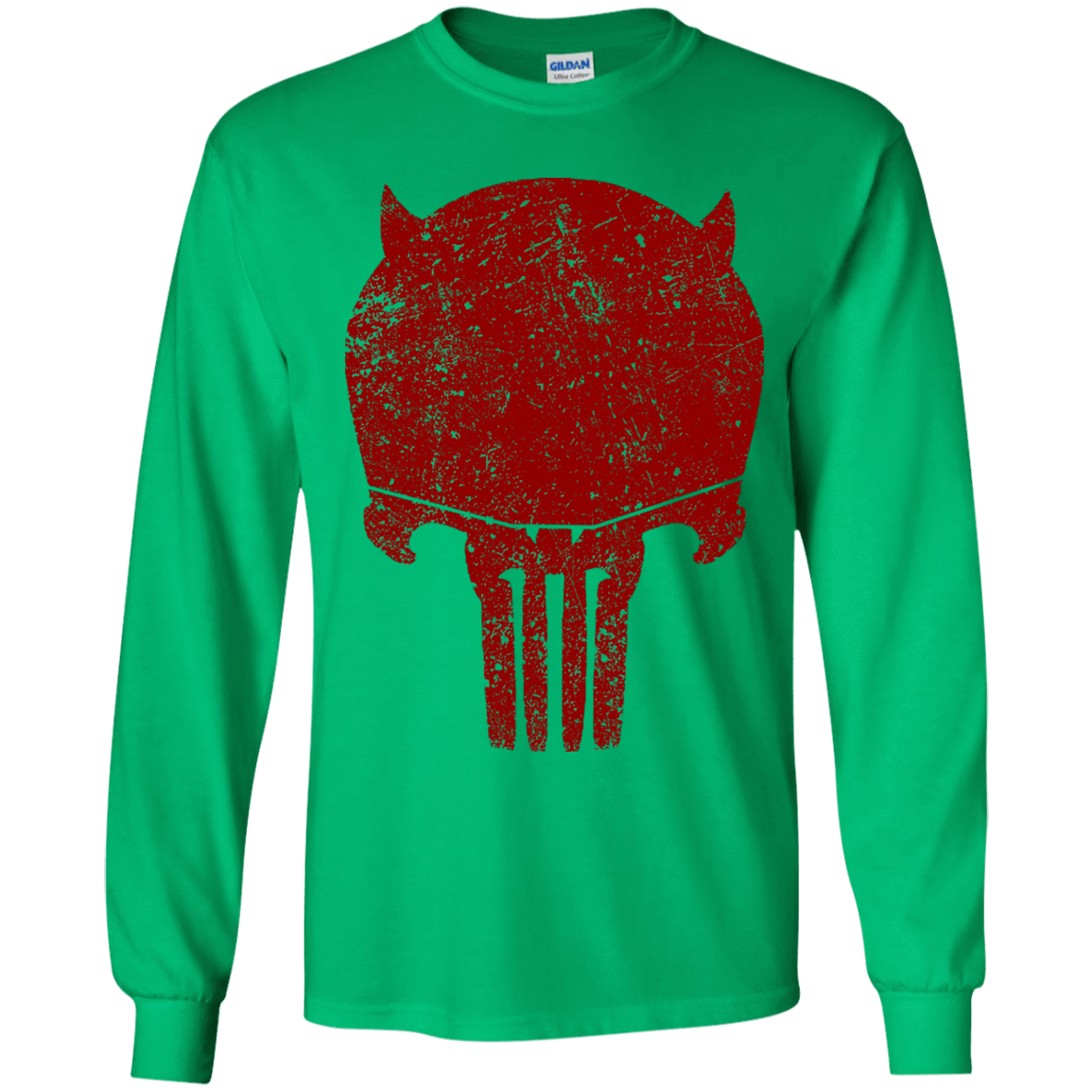 T-Shirts Irish Green / YS Punishurdock Youth Long Sleeve T-Shirt