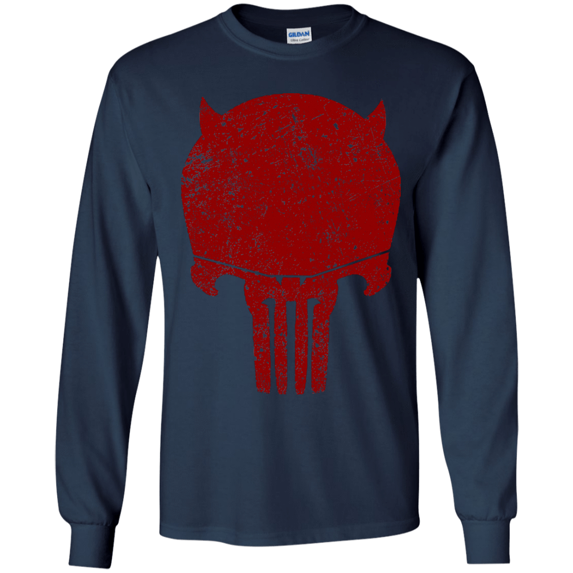 T-Shirts Navy / YS Punishurdock Youth Long Sleeve T-Shirt