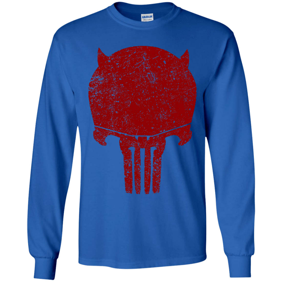 T-Shirts Royal / YS Punishurdock Youth Long Sleeve T-Shirt