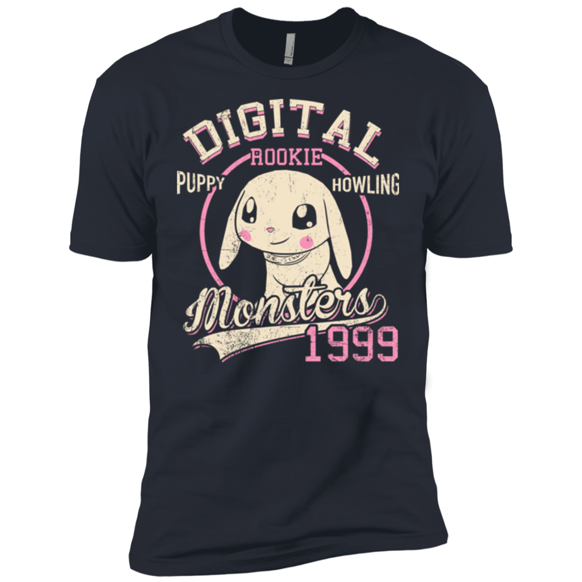 T-Shirts Indigo / X-Small Puppy Howling Men's Premium T-Shirt