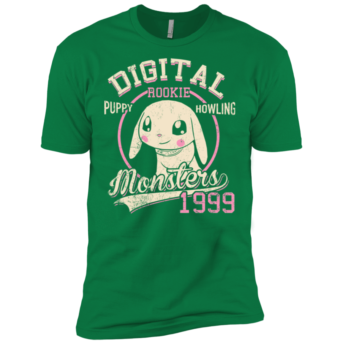 T-Shirts Kelly Green / X-Small Puppy Howling Men's Premium T-Shirt