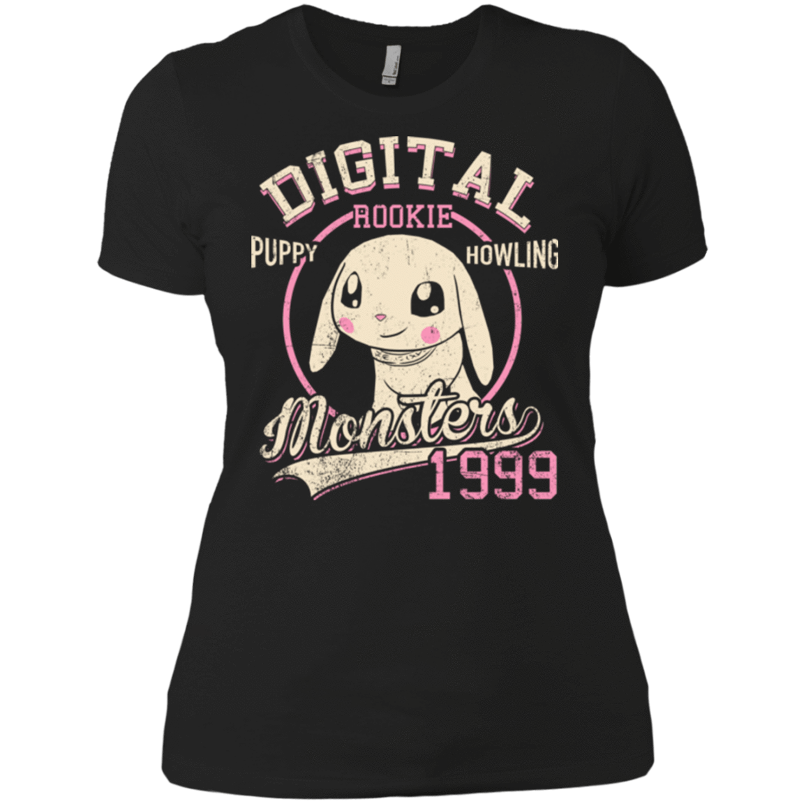 T-Shirts Black / X-Small Puppy Howling Women's Premium T-Shirt