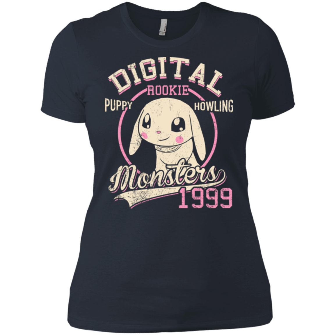 T-Shirts Indigo / X-Small Puppy Howling Women's Premium T-Shirt