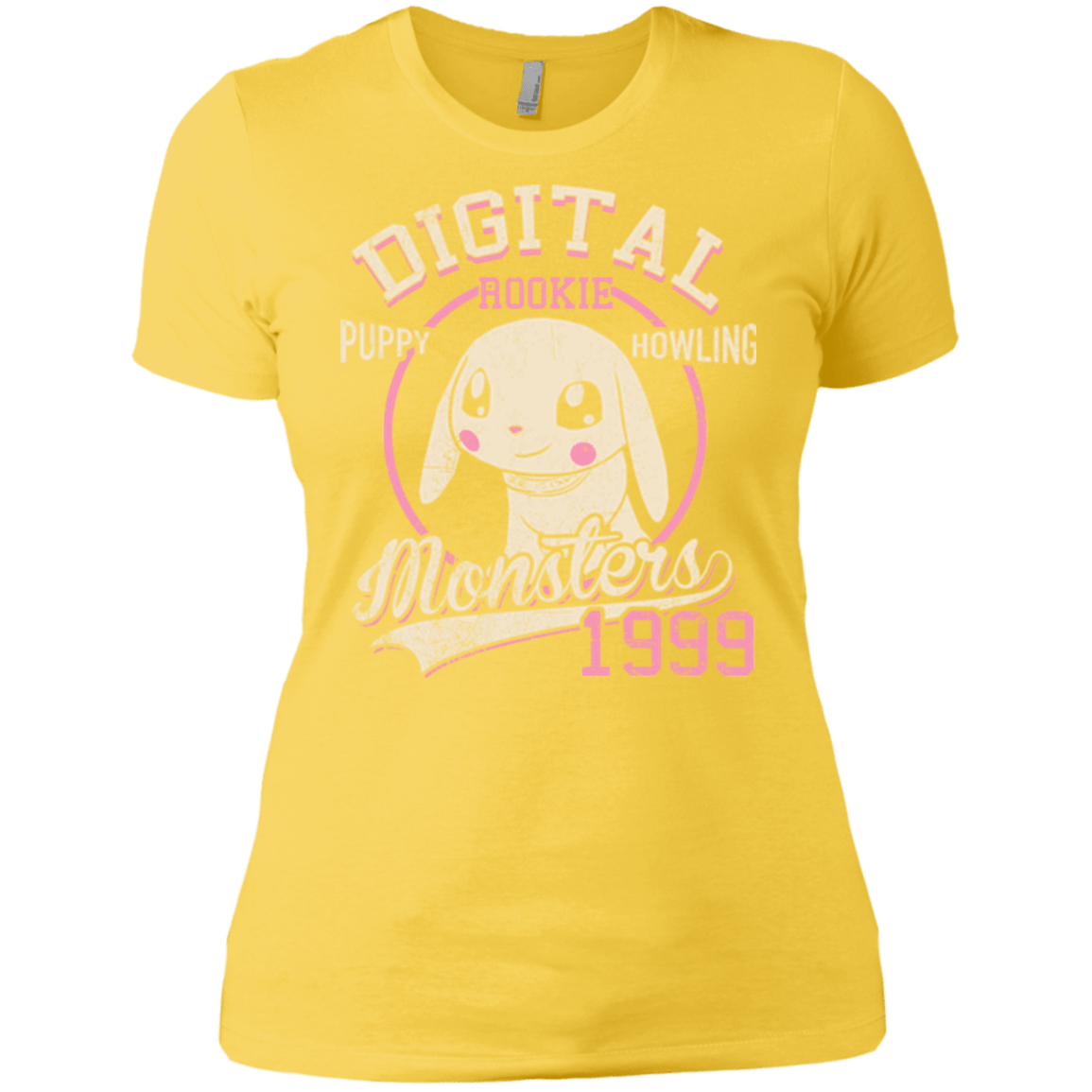 T-Shirts Vibrant Yellow / X-Small Puppy Howling Women's Premium T-Shirt