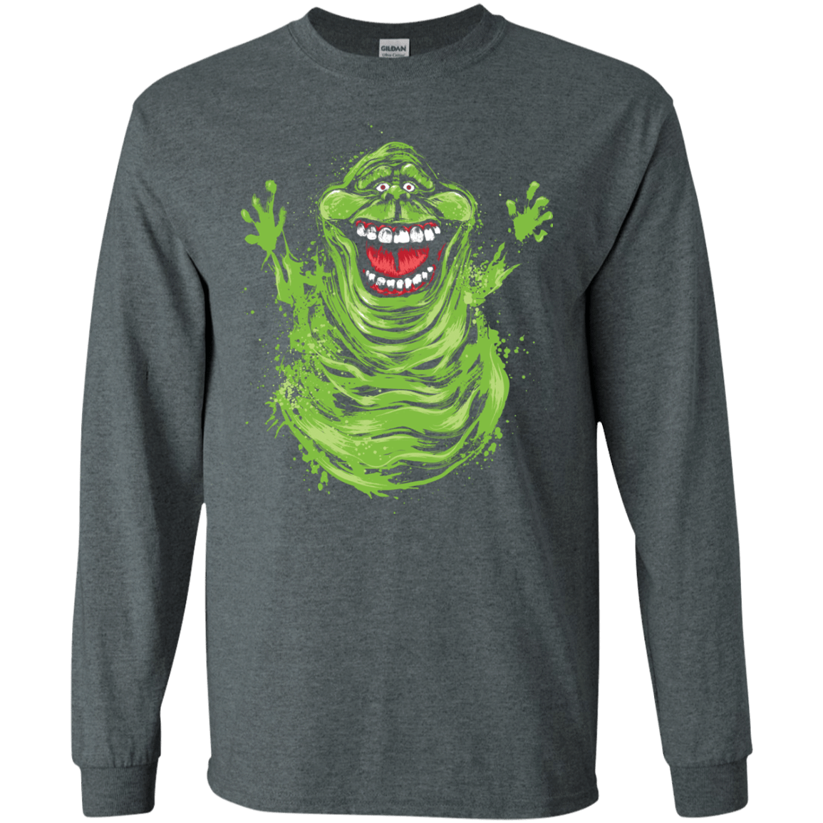 T-Shirts Dark Heather / S Pure Ectoplasm Men's Long Sleeve T-Shirt