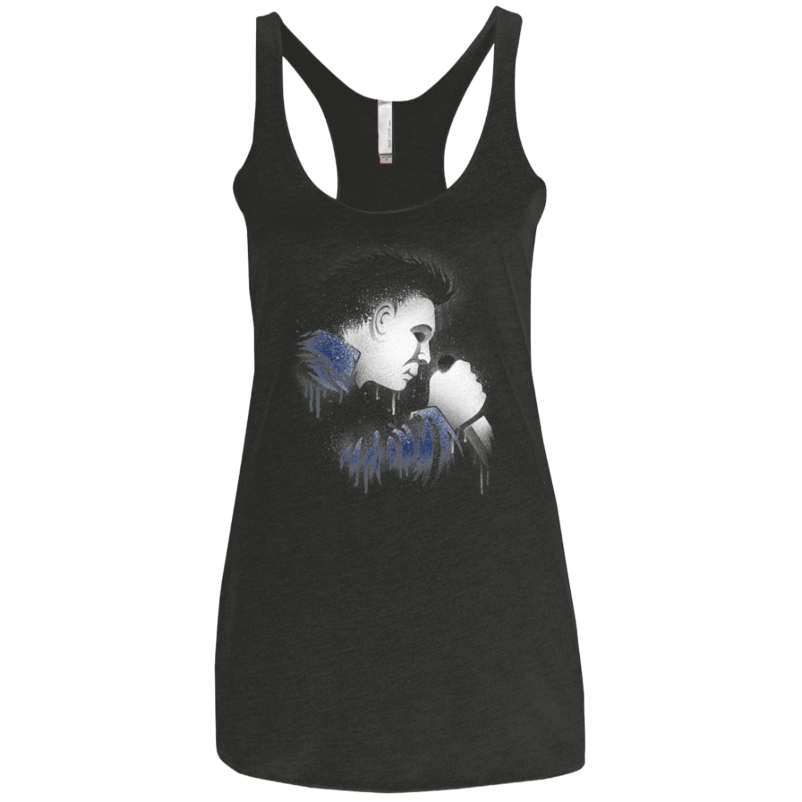 T-Shirts Vintage Black / X-Small Pure Evil Women's Triblend Racerback Tank