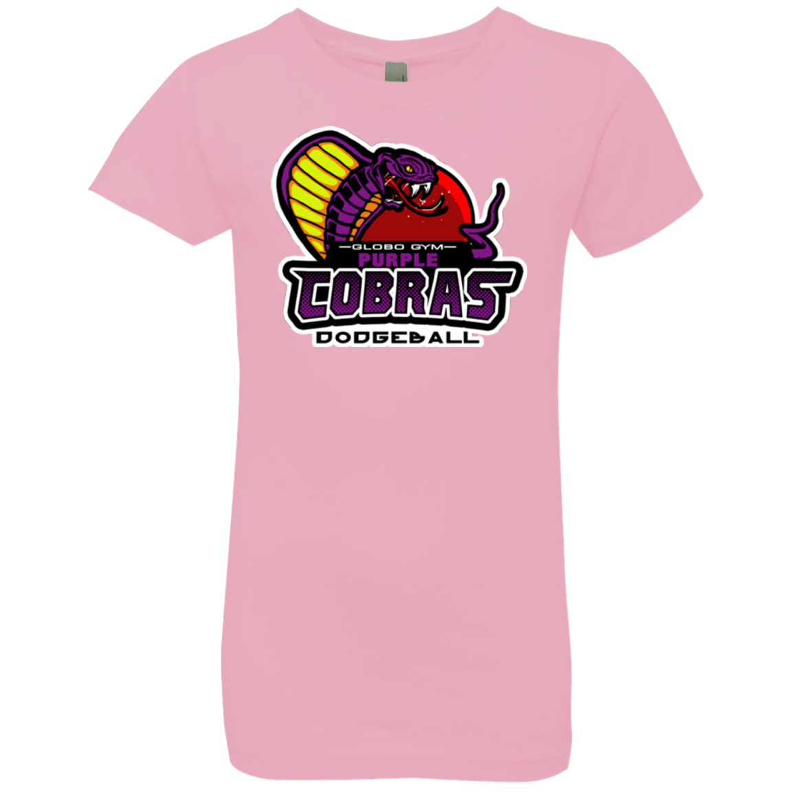 T-Shirts Light Pink / YXS Purple Cobras Girls Premium T-Shirt