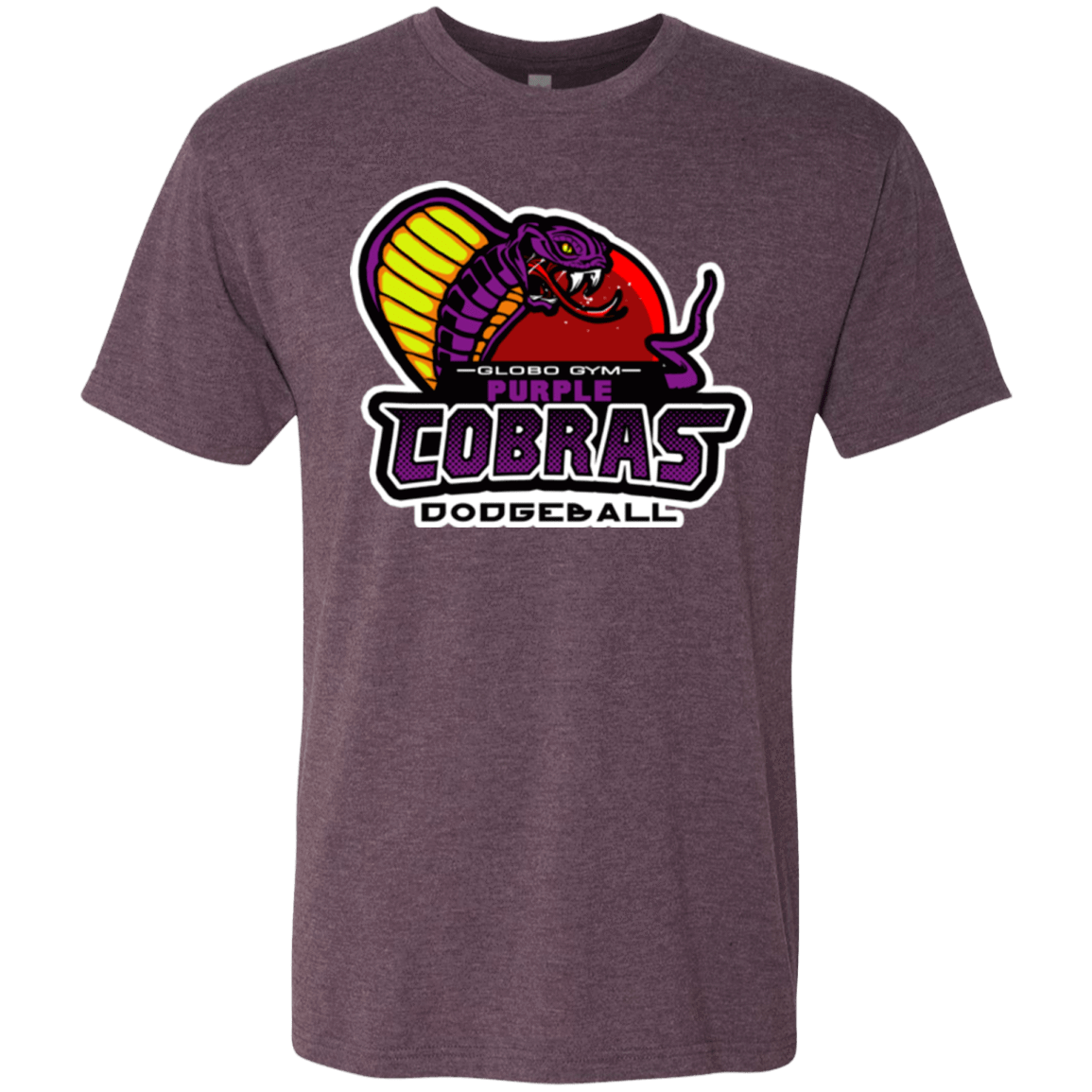 T-Shirts Vintage Purple / Small Purple Cobras Men's Triblend T-Shirt