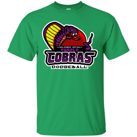 T-Shirts Irish Green / Small Purple Cobras T-Shirt