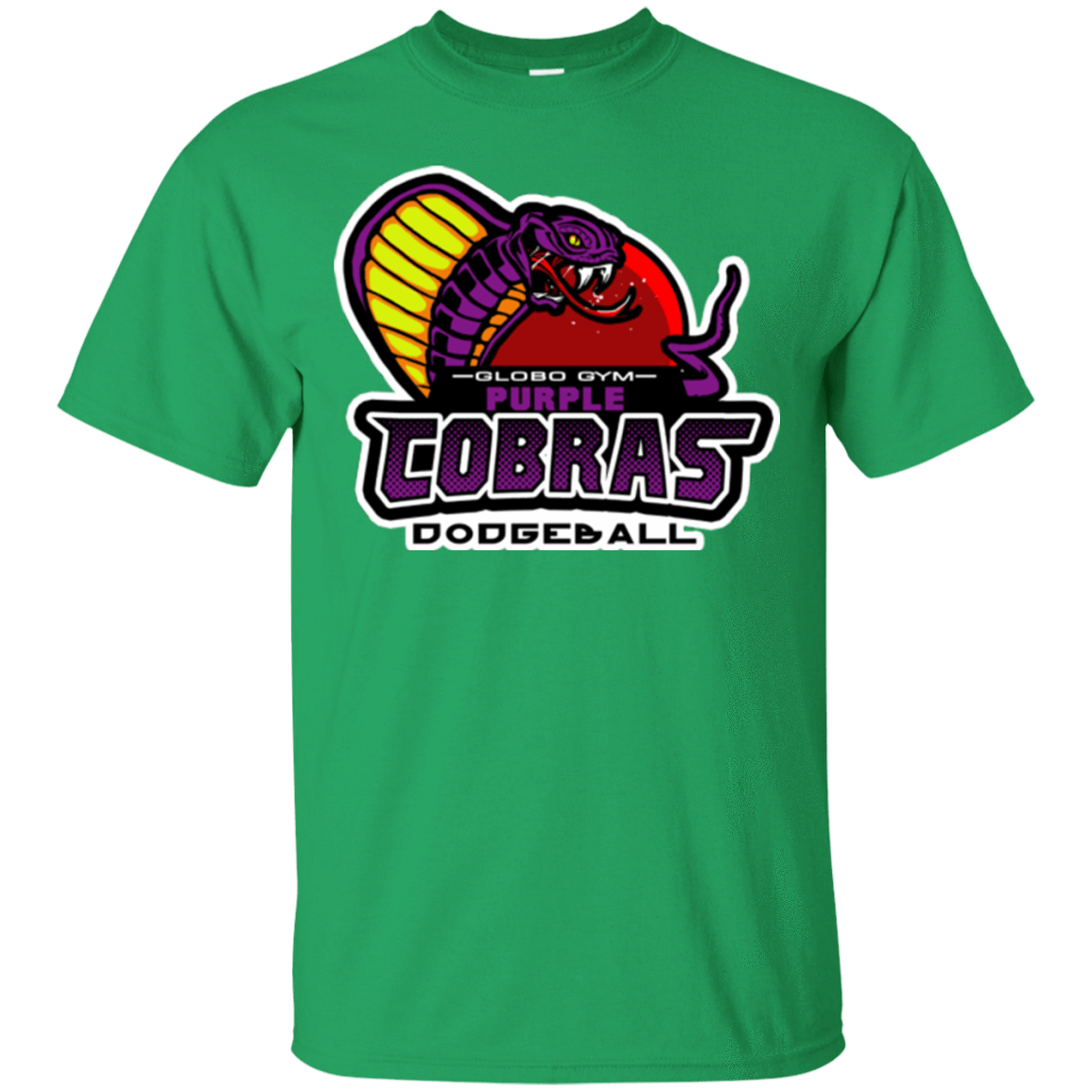 T-Shirts Irish Green / Small Purple Cobras T-Shirt