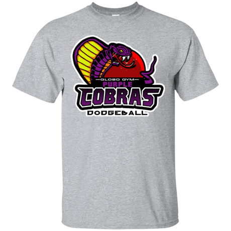 T-Shirts Sport Grey / Small Purple Cobras T-Shirt