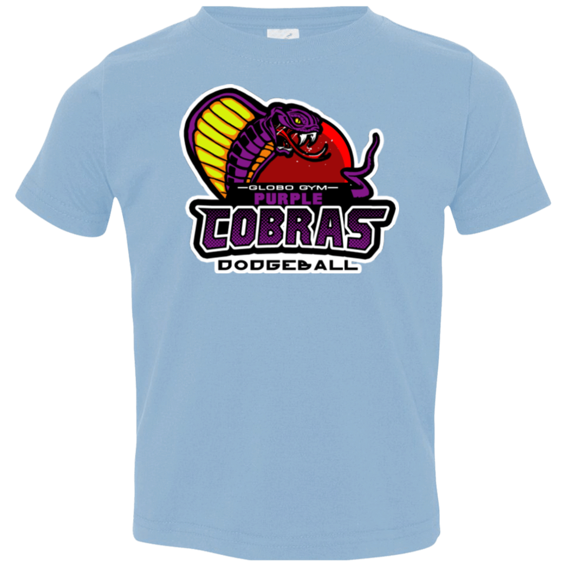 T-Shirts Light Blue / 2T Purple Cobras Toddler Premium T-Shirt