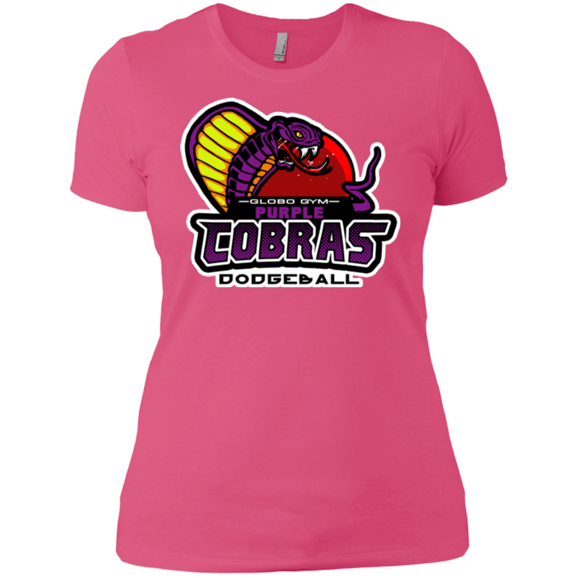 T-Shirts Hot Pink / X-Small Purple Cobras Women's Premium T-Shirt