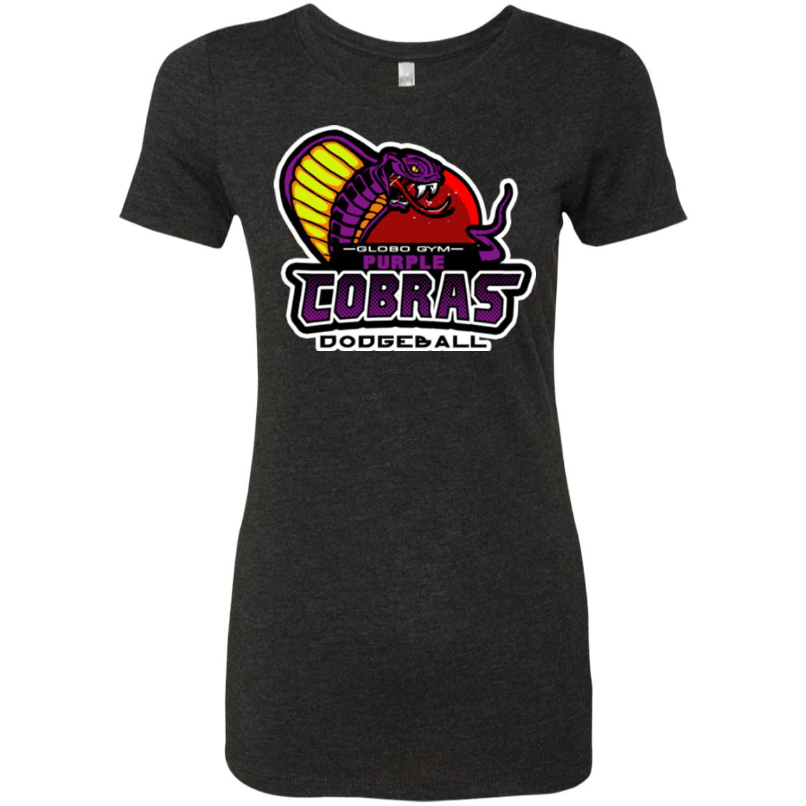 T-Shirts Vintage Black / Small Purple Cobras Women's Triblend T-Shirt