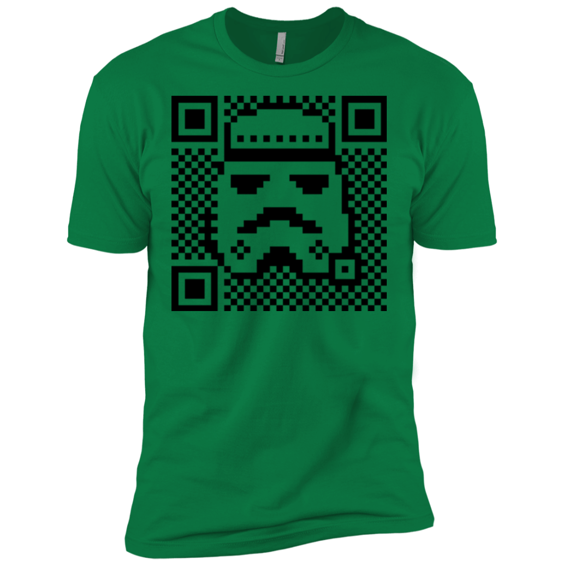 T-Shirts Kelly Green / X-Small QR trooper Men's Premium T-Shirt