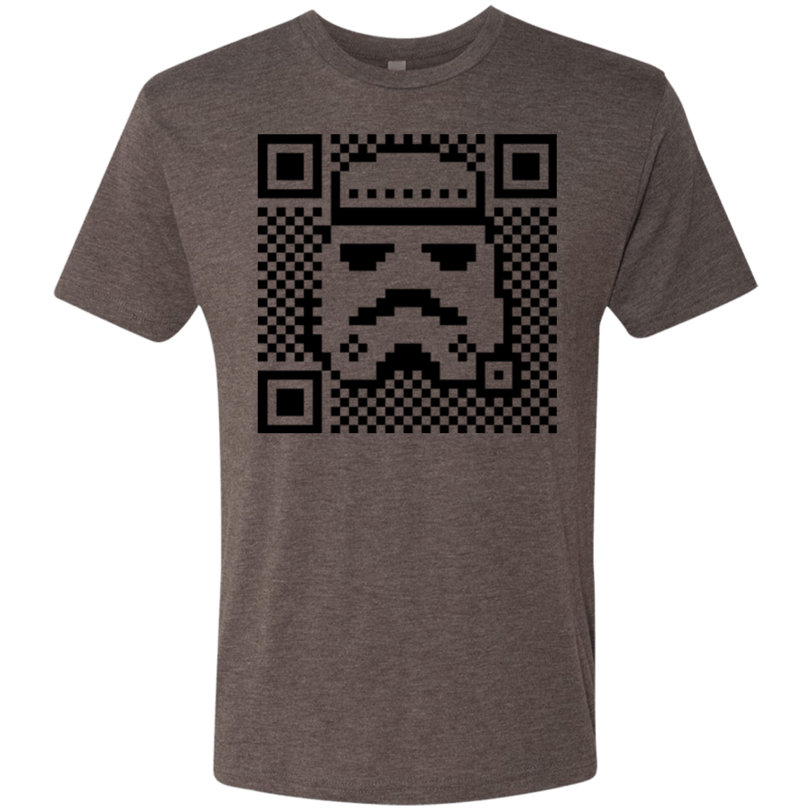 T-Shirts Macchiato / Small QR trooper Men's Triblend T-Shirt