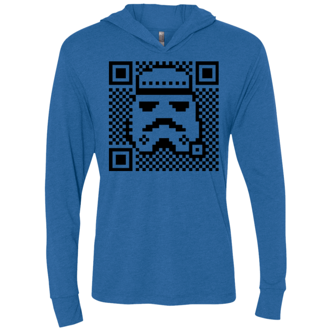 T-Shirts Vintage Royal / X-Small QR trooper Triblend Long Sleeve Hoodie Tee