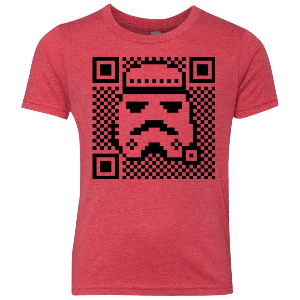 T-Shirts Vintage Red / YXS QR trooper Youth Triblend T-Shirt