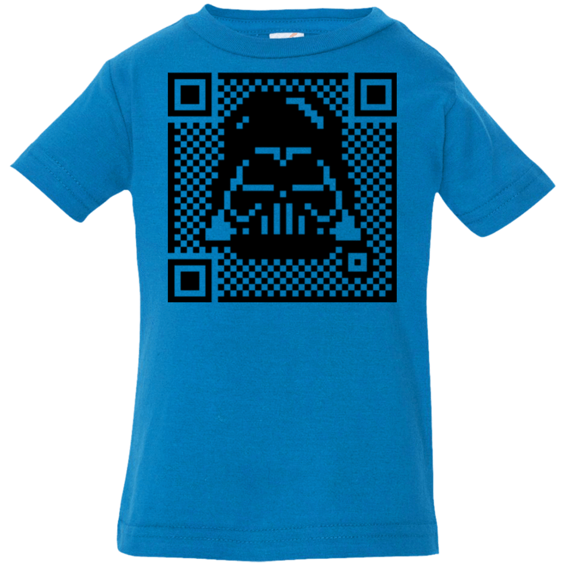 T-Shirts Cobalt / 6 Months QR vader Infant Premium T-Shirt