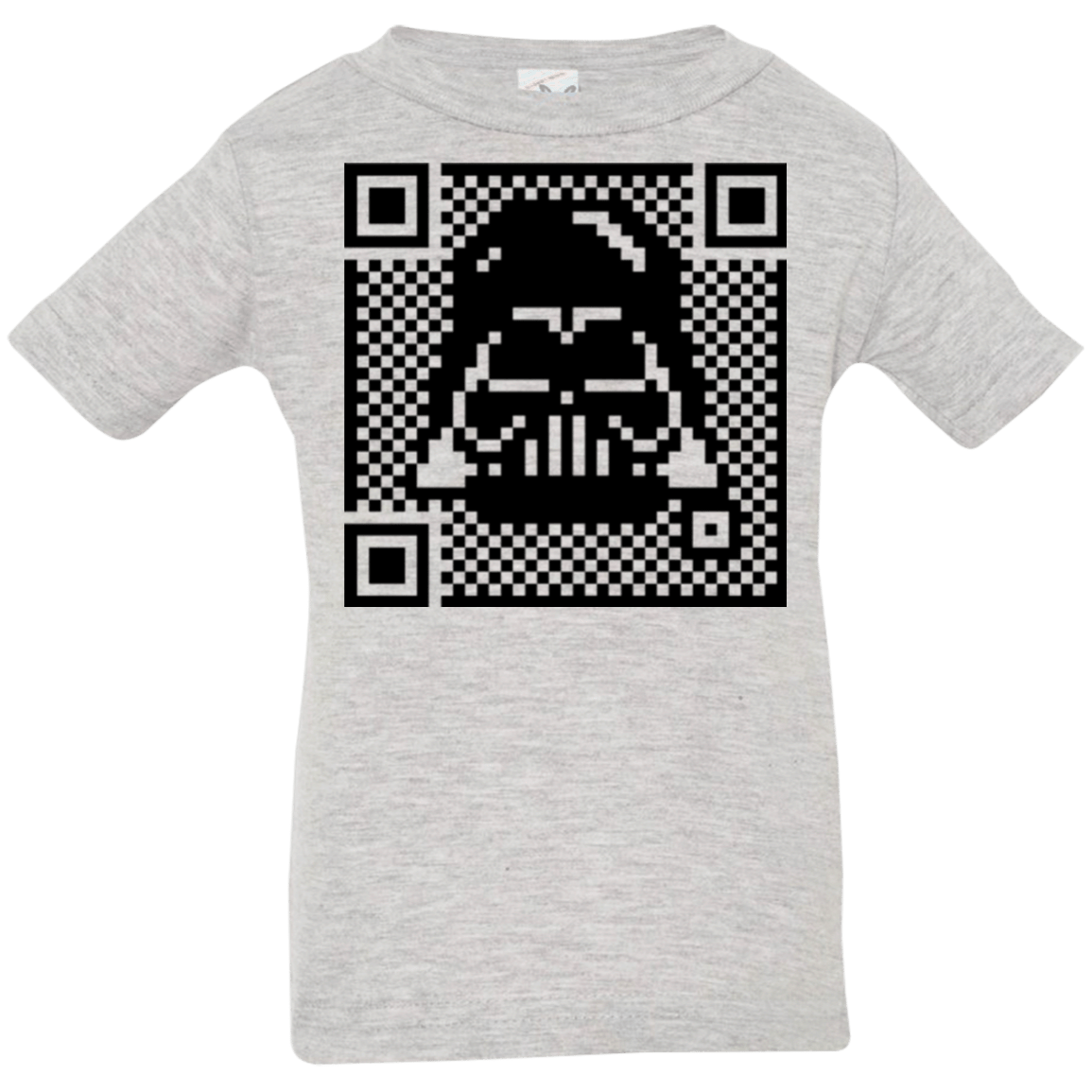 T-Shirts Heather / 6 Months QR vader Infant Premium T-Shirt