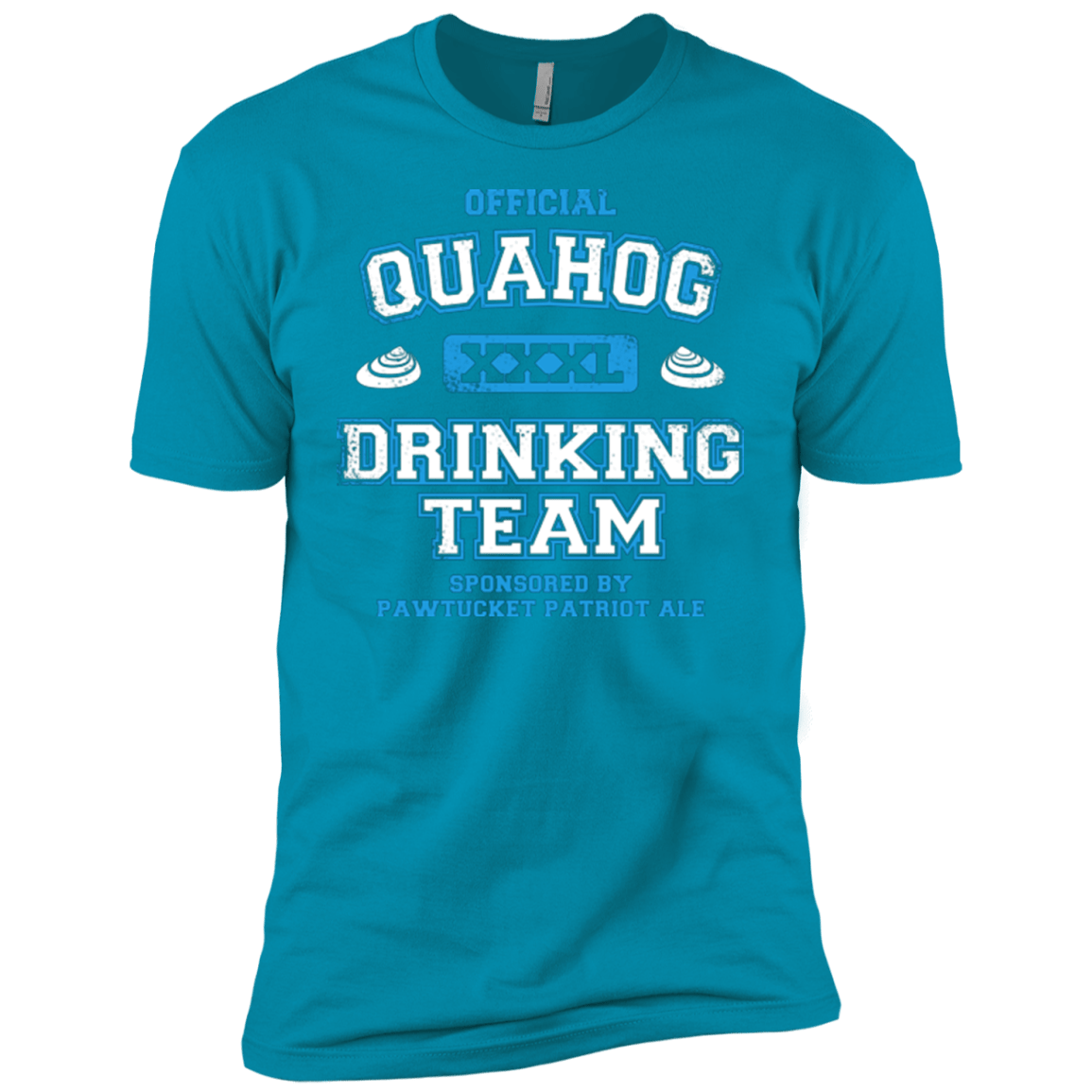 T-Shirts Turquoise / YXS Quahog Drinking Team Boys Premium T-Shirt