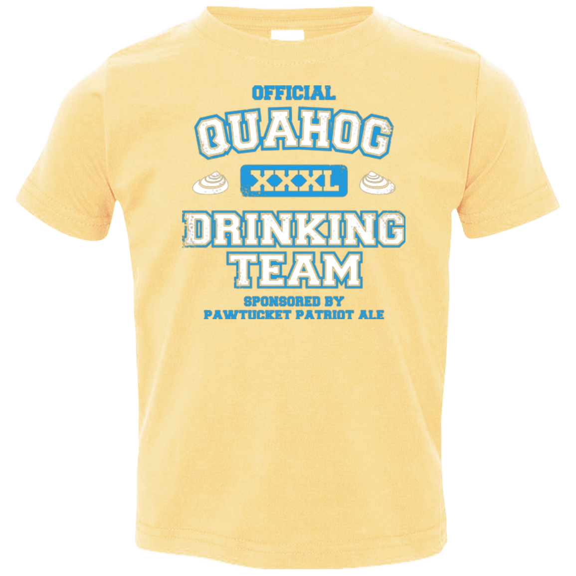 T-Shirts Butter / 2T Quahog Drinking Team Toddler Premium T-Shirt