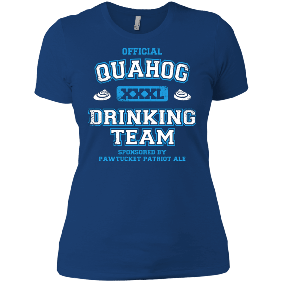 T-Shirts Royal / X-Small Quahog Drinking Team Women's Premium T-Shirt