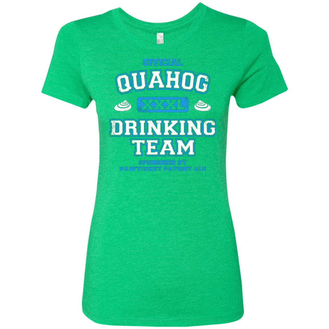 T-Shirts Envy / Small Quahog Drinking Team Women's Triblend T-Shirt