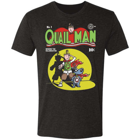 T-Shirts Vintage Black / S Quailman Men's Triblend T-Shirt