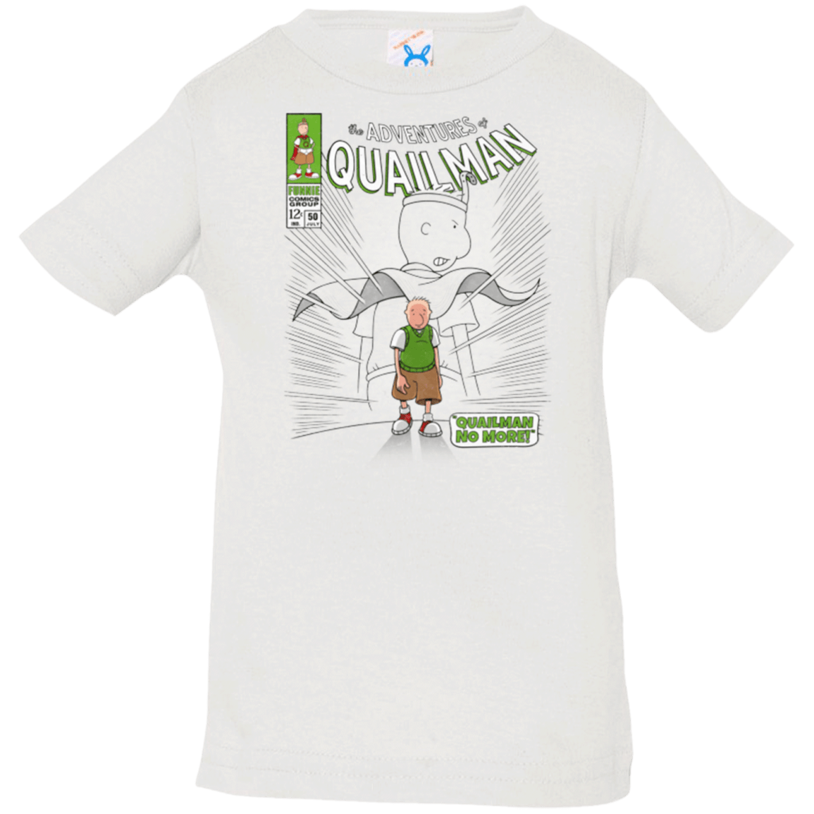 T-Shirts White / 6 Months Quailman No More Infant Premium T-Shirt