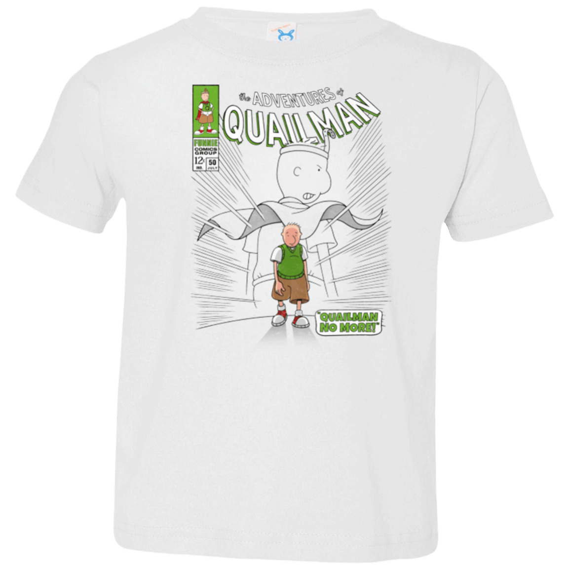T-Shirts White / 2T Quailman No More Toddler Premium T-Shirt