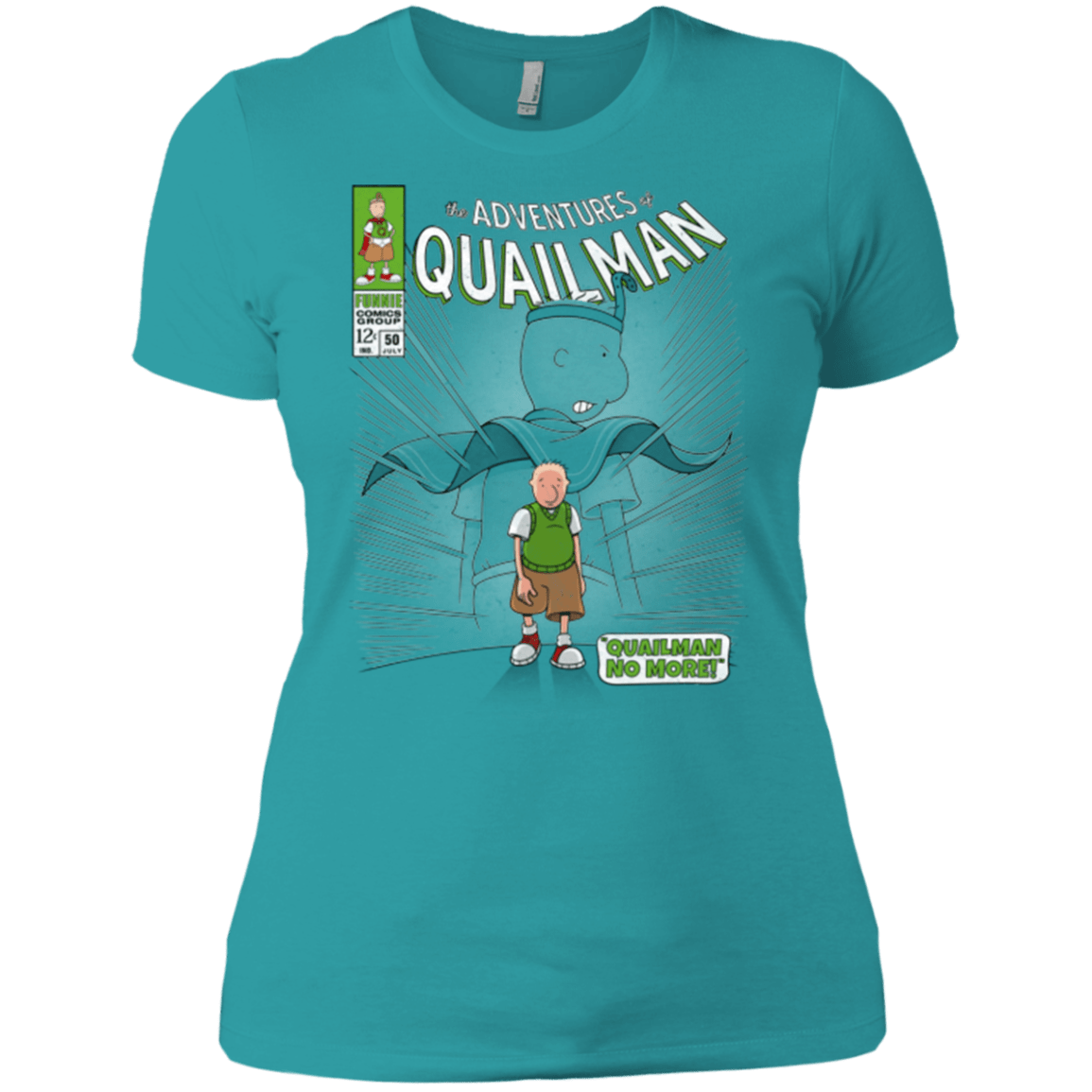 T-Shirts Tahiti Blue / X-Small Quailman No More Women's Premium T-Shirt