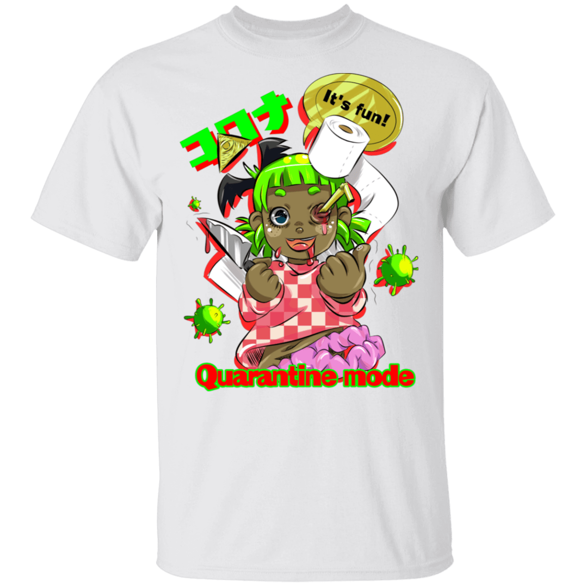 T-Shirts White / S Quarantine Mode T-Shirt