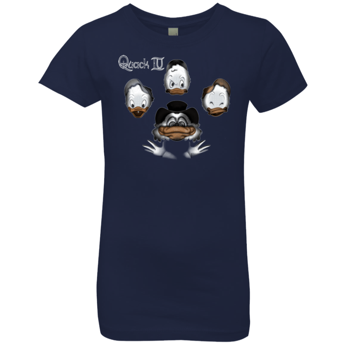 T-Shirts Midnight Navy / YXS Quaxk IV Girls Premium T-Shirt