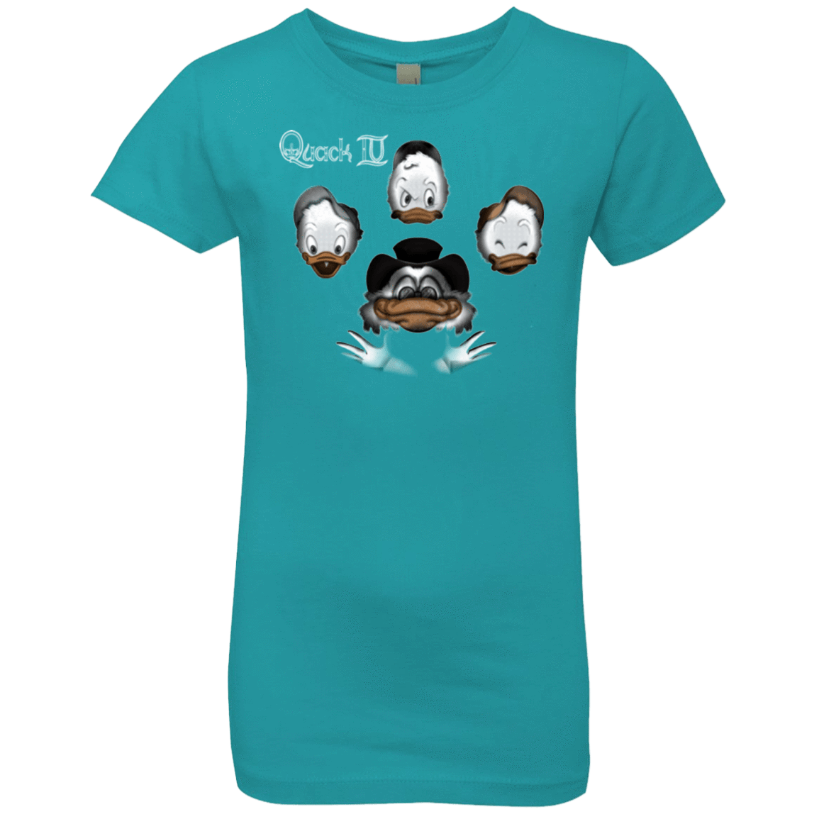 T-Shirts Tahiti Blue / YXS Quaxk IV Girls Premium T-Shirt