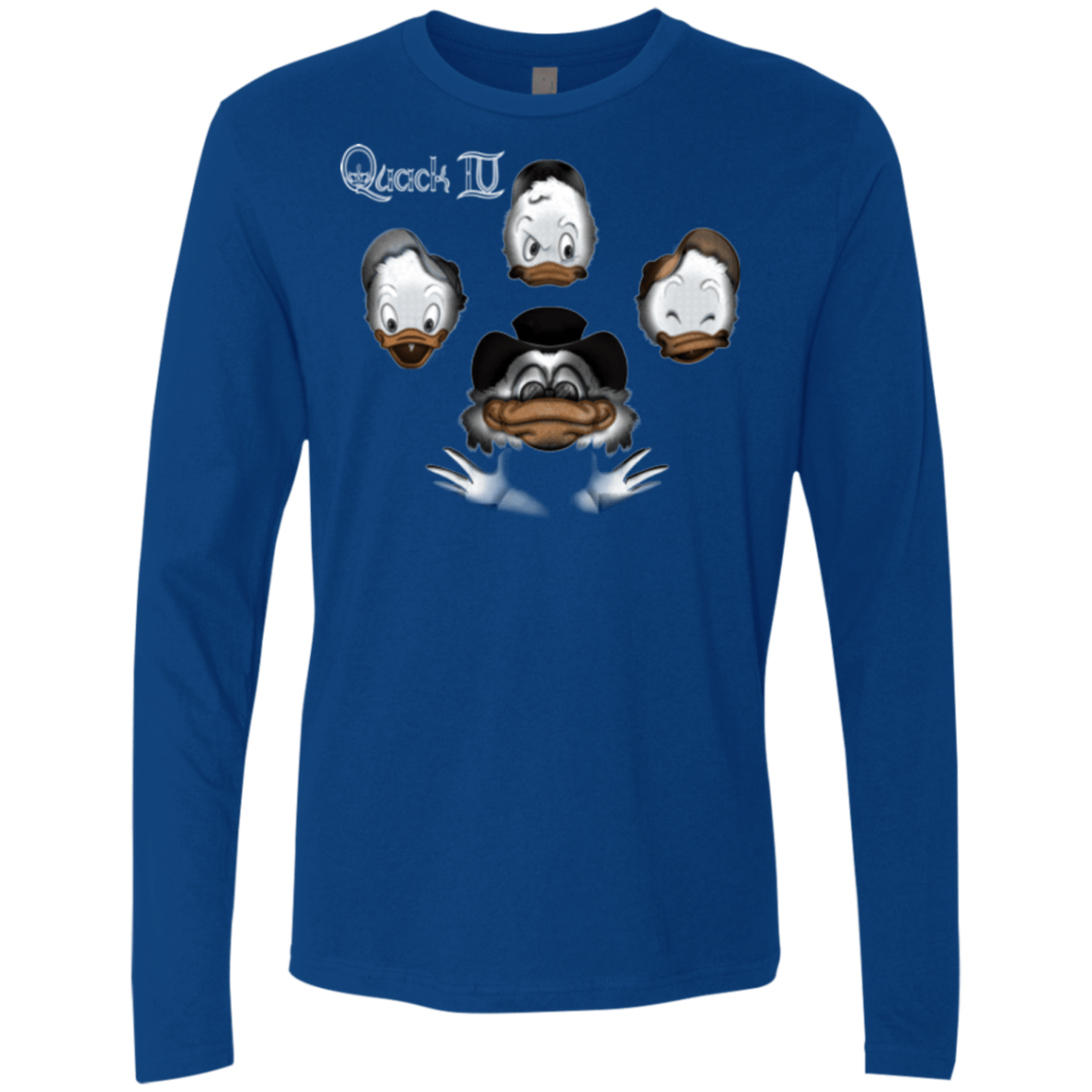 T-Shirts Royal / Small Quaxk IV Men's Premium Long Sleeve