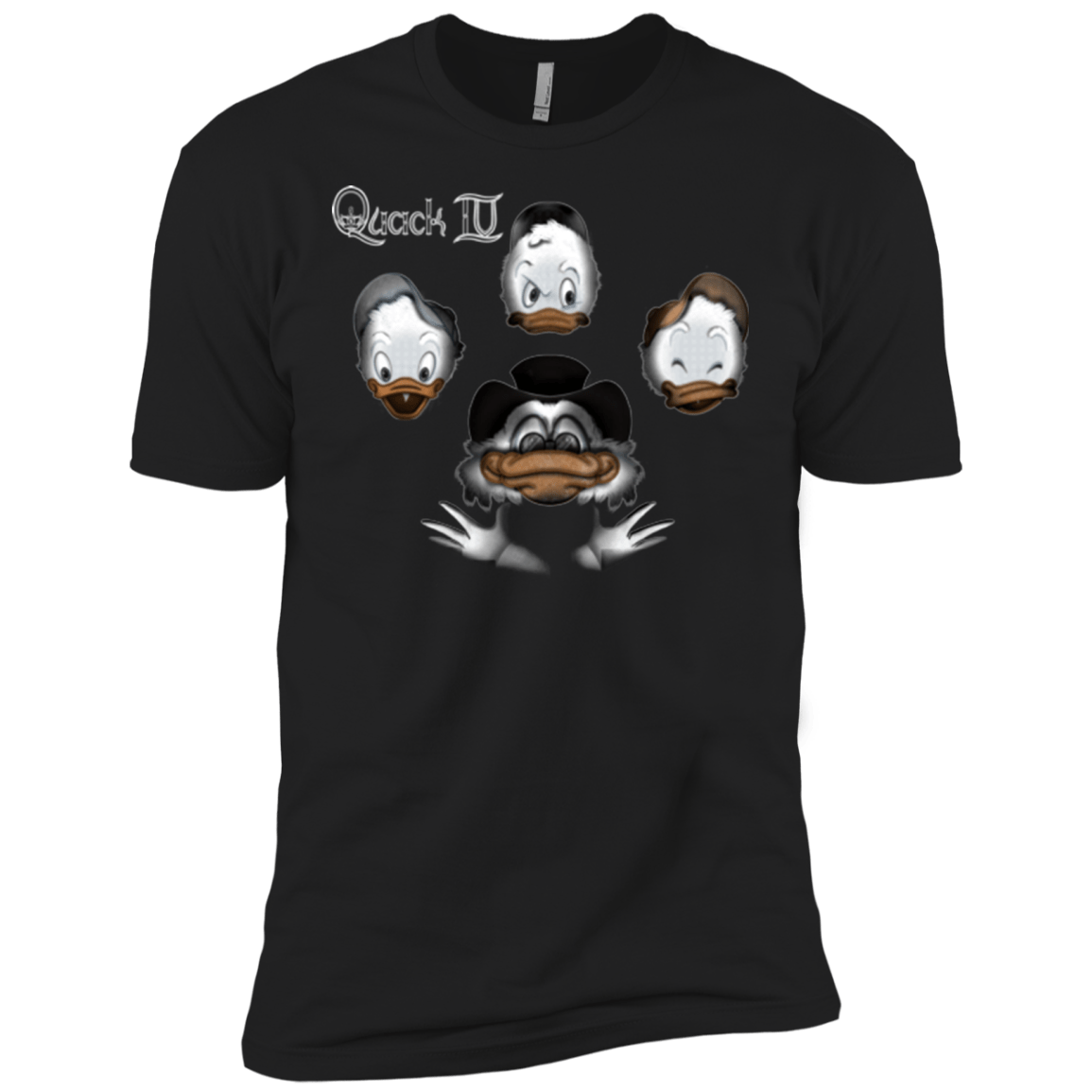 T-Shirts Black / X-Small Quaxk IV Men's Premium T-Shirt